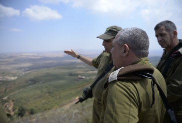 הרמטכ”ל סייר בגזרת הגולן והחרמון