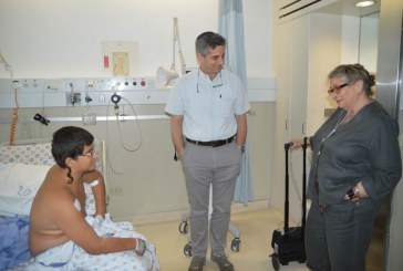 יוזמה: אשת הנשיא ביקרה פצועי פיגוע