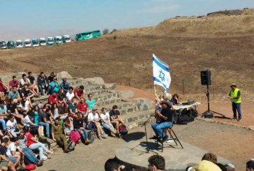 גולן: תלמידים נפגשו עם אביגדור קהלני