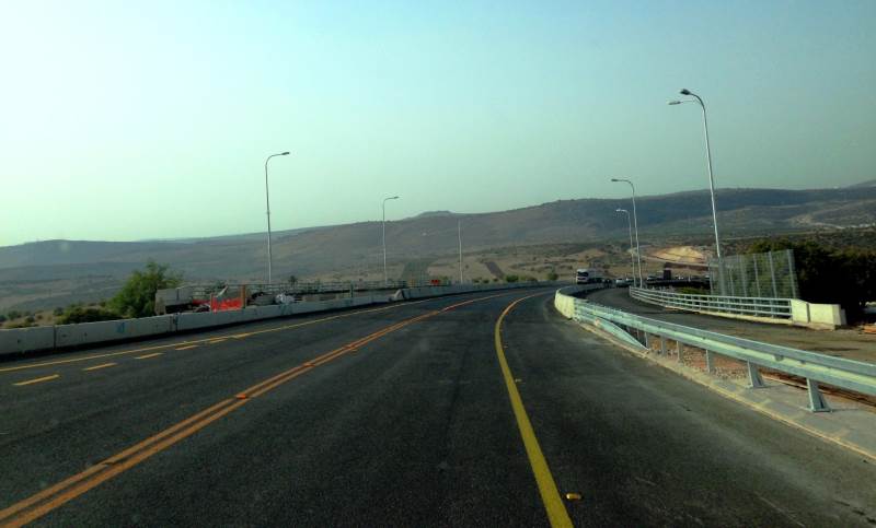 צפון: נפתח גשר המוביל הארצי בכביש 65