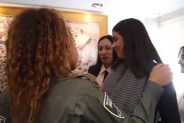 המשפחה השכולה ניחמה את השוטרות