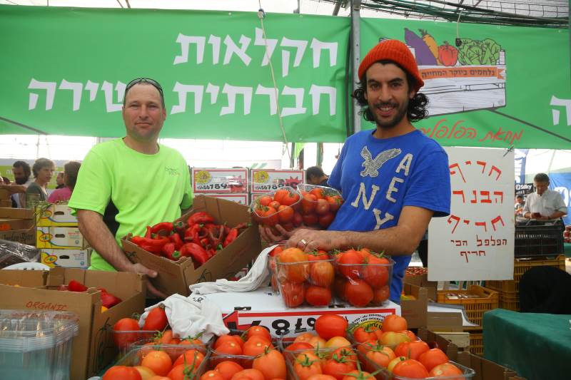 חידושים והמצאות. חקלאות חברתית ישירה|צילום: שניר יזביצ'י הוצגו חידושים בתערוכה חקלאית
