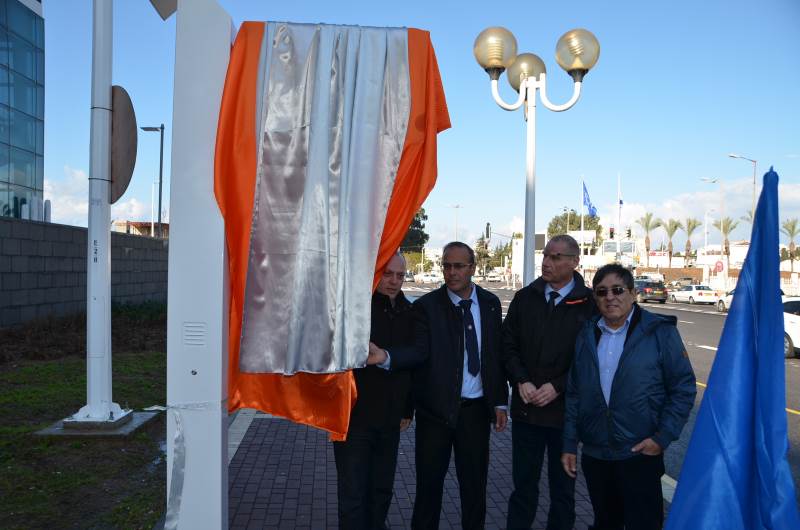 בנהריה נחנכו תחנות אוטובוס מונגשות