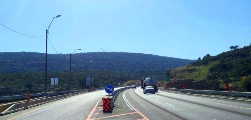 בטוח יותר. קטע הכביש החדש|צילום: נתיבי ישראל נפתח קטע נוסף בכביש 65