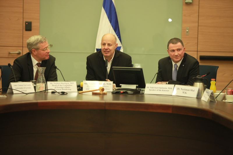 קשרי גומלין. המפגש בכנסת|צילום: יח מפגש ישראלי-גרמני בכנסת