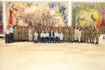 קבלת פנים חגיגית ל-120 החיילים המצטיינים בכנסת