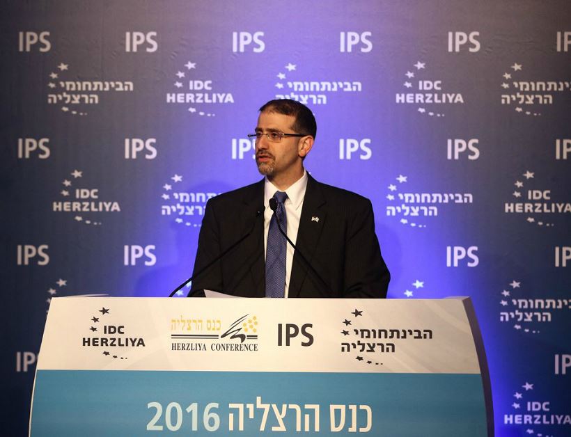 "יש להיאבק בתופעת ה- BDS בכל כלי". דן שפירו היום (ד') בכנס הרצליה | צילום: עדי כהן צדק