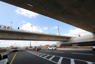 פרויקט חיבור כביש 9 לכביש 6 במחלף באקה נפתח לתנועה במתכונתו הסופית