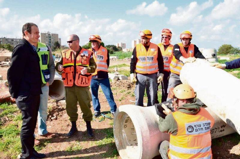 תרגיל: פיקוד העורף מתאמן בת”א
