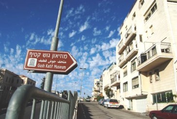 בירושלים מזדהים עם מפוני גוש קטיף