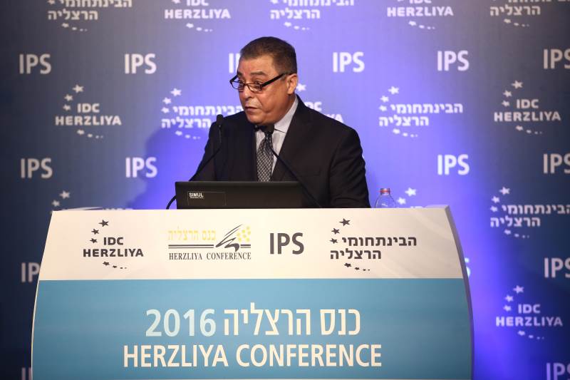 "לא נשאר הרבה זמן ואין עוד חלופות". שגריר מצרים בישראל היום (ה') בכנס הרצליה |צילום: עדי כהן צדק