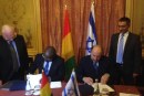 ישראל וגינאה חידשו היחסים הדיפלומטיים ביניהן