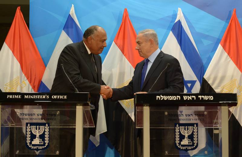 “מחויבות מצרים לתמוך בהסכם צודק לסכסוך הפלסטיני-ישראלי איתנה ויציבה”