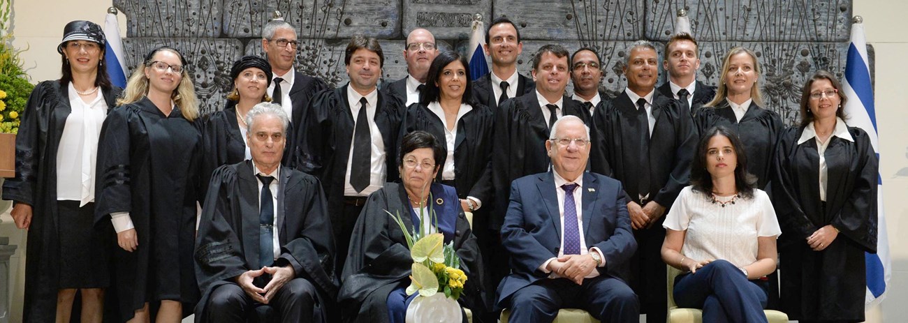 טקס השבעת השופטים הצבאיים | צילום: מארק ניימן