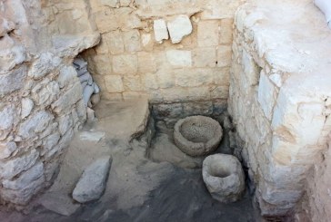 אורוות חיות עתיקה חשפה בעֹבדת