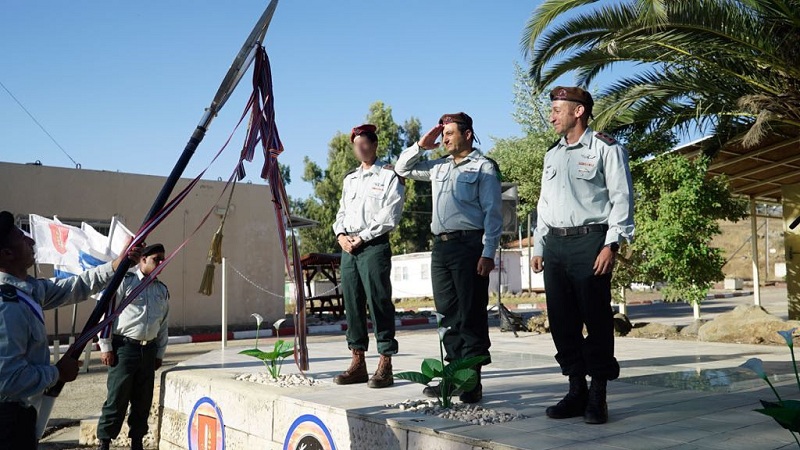 טקס חילופי המפקדים| צילום: דו מפקד חדש לעוצבת “הגולן”