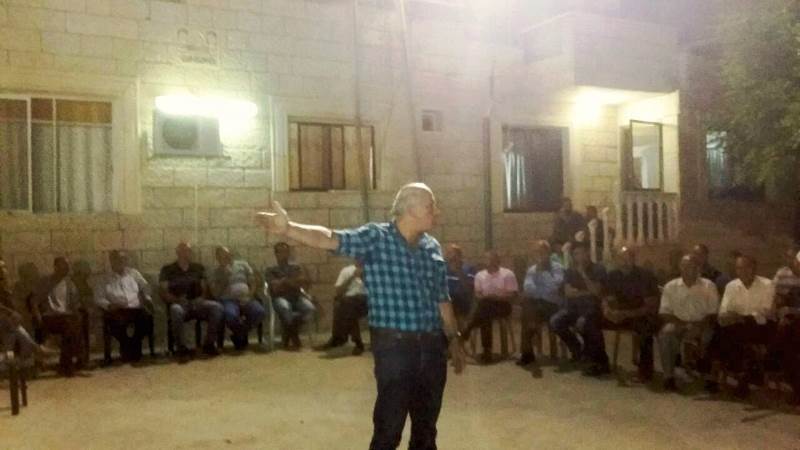 ותשקוט הארץ. טקס הסולחה|צילום: פרטי ראש המועצה ארגן סולחה