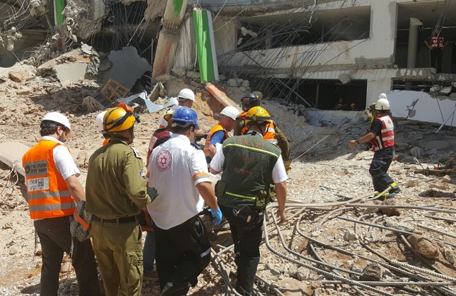חולצו גופותיהם של הנעדרים באסון קריסת החניון ברמת החייל בתל אביב