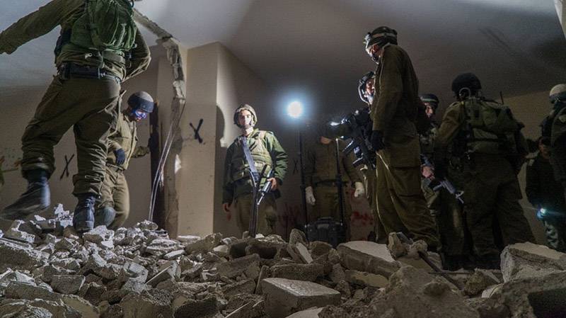 צה”ל הרס את בית המחבל מגבעת התחמושת