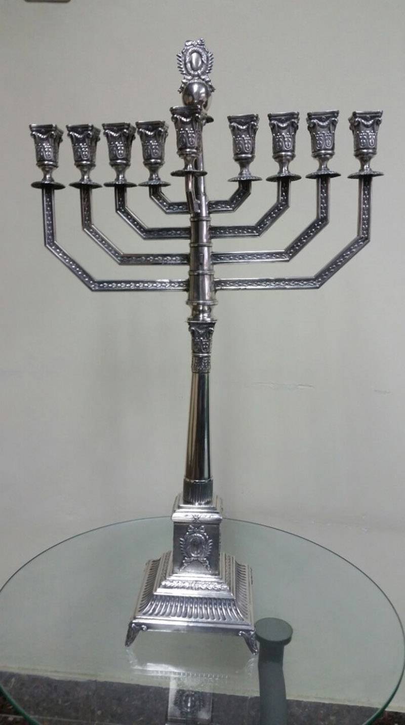 נס משפחתי. החנוכיה של משפחת פרס-ולדן|צילום: פרטי